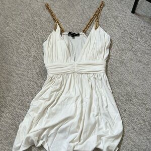 White baby doll top